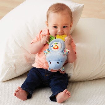 Little friendlies store happy hippo teether